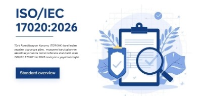 ISO/IEC 17020:2026 Standardı Yayımlandı